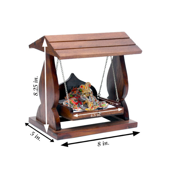 Hut Leaf Jhula for Laddu Gopal ji