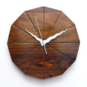 wooden wall clock