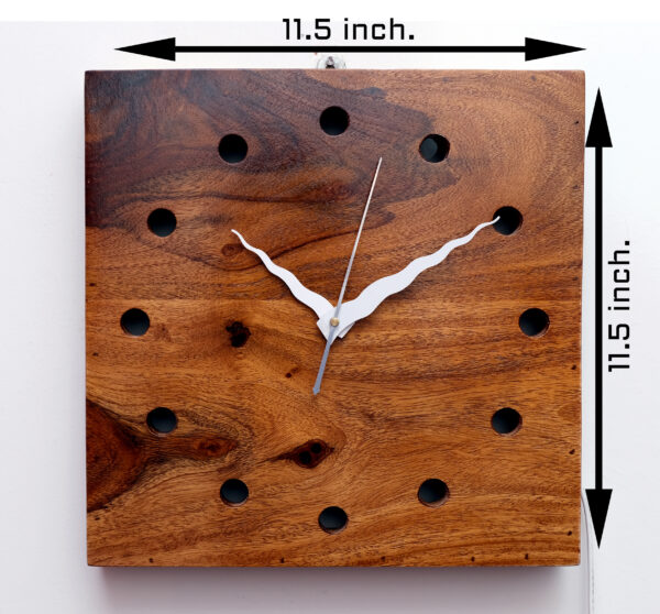 LumiWood Wall Clock - Image 4